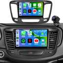 Upgrade Car Radio for Chrysler 200 200C 200S 2015 2016 2017, Android 13 System Chrysler 200C Stereo Wireless CarPlay & Android Auto, 9 Inch ISP TouchScreen, Bluetooth 5G WiFi GPS Navigation, 4Core 64G