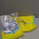 Shoe Washing Machine Bag,Laundry Shoe Bag for Washer and Dryer,Reusable Shoe Cleaning Bag for Sneakers,Tennis Shoes,With Self-locking Zipper, Microfiber Inside,Include Shoe Bag (Pro Yellow - 2 Pack)