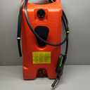 Scepter Portable Gas Fuel Tank, Container Caddy Can w/ Siphon Pump, 14 Gallon, Red
