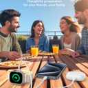 3 in 2 Multi Charging Cable for Watch Charger USB C Cable Watch Charger USB C/A Fast Compatible with Ultra/Series 10/9/8/7/6/SE2/5/4/3/2 & Galaxy S23-4FT