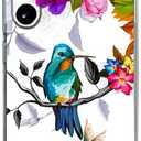 Case for Galaxy A26 5G,Hummingbird in Flowers Style Drop Protection Shockproof Case TPU Full Body Protective Scratch-Resistant Cover for Samsung Galaxy A26 5G - Hummingbird In Flowers