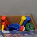 Liberry Toddler Golf Set with Putting Mat for 2 3 4 5 Years Old Boys Girls, Upgraded Kids Golf Cart with Unique Shoulder Strap Design, Indoor and Outdoor Golf Toys Christmas Gift