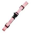 Ikerall Sternum Straps For Backpacks 1-pack, Adjustable Chest Strap with Emergency Whistle Buckle Suitable for Backpack Straps (Pink)
