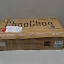 ChooChoo Side Table Living Room, Narrow End Table with Drawer and Shelf, 3-Tier Sofa End Table for Small Space, Black