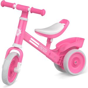 Balance Bike 2-4 Year Old, Perfect, Sturdy, Steady Balance Bike for Toddlers 2 3 4 Year olds, Easy to Put Together, Well Crafted, Bike for 2-4 Boys (Light Pink)