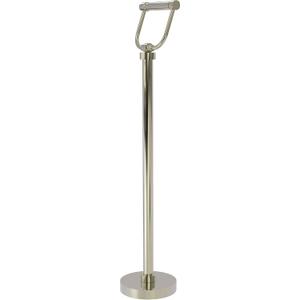Allied Brass TS-25-PNI Free Standing Toilet Tissue Holder, Polished Nickel