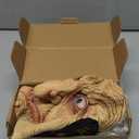 Old Lady Witch Mask with White Hair, for Halloween Costume Party, Masquerade