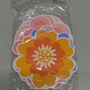 54 Pcs Spring Floral Paper Flower Decor for Spring Bulletin Board Classroom Decoration (Flower 54)