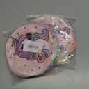 2 x Little Girls Crossbody Purse Mini Cute Unicorn Princess Shoulder Message Bag Sequin Coin Purse