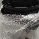 Layhit 6 Pcs Wall Hanging Planters Outdoor Pot Planter Wine Barrel Planter Distressed Oak Thickened Plastic Water Storage Flower Pots for Flower Indoor Outdoor(12 Inches, 10 Inches,Brown)