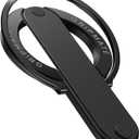 2nd Gen for Magsafe Phone Grip for iPhone - Strong Dual-Sided Magnetic Phone Ring Holder - Detachable, Comfortable Finger Loop Stand for iPhone 17 Pro Max 16 15/14/13/12 Series (Black)