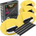 Mouse TrapBucket- 5 GallonBucket Lid Mouse Rat Trap 4 Pack - Automatic Reset Flip and Slide Mouse Trap - Humane Mouse Rat Traps for Indoor Outdoor Use - Reusable Mouse Trap