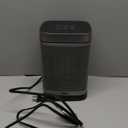 DREO Space Heater, 1500W Portable Electric Heaters for Indoor Use, PTC Ceramic Heater for Office with Remote, Thermostat, 70Oscillation, 12H Timer, 5 Modes, Safe Quiet Room Heater for Bedroom (Silver)