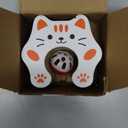 Kitty Curlz Cat Toys for Indoor Cats, Magic Organ Cat Scratch Pad with Bell Ball, Interactive cat Toys kurlz for Indoor Cats, Foldable Design, Exercise Anxiety Relief Toy Protect Furniture