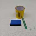 Lypumso Color Transform Light Filters, DIY Self-Adhesive Transparent Vinyl Wrap Film for Halloween Christmas Landscape, Outdoor String Garden Lights Window Tint Home Decor (Yellow, 4in x 20ft)