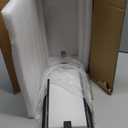 zeyu 19'' Indoor Large Wall Sconce, 30W Dimmable LED Sconce Wall Light for Bedroom, 5 Color Temperatures Adjustable, Black Finish with Clear Glass Shade, ZTH100BM-LED BK