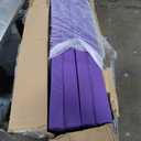 Fitvids Folding Exercise Aerobics Mat, 4'x10'x3" Extra Thick High Density Anti Tear Gymnastics Gym Folding Exercise Aerobics Mats for MMA, Stretching, Cheerleading Martial Arts, Gymnastic, Blue