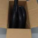 Koblenz Replacement Hose, Twist-N-Lock Vacuum Hose, Perfect for Wet-Dry-Blow Vacuum Cleaners, Easy to Install, 1-1/4 inch, 6 feet Long, Black, 45-1135-00-8