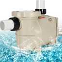 353010 Volute Assembly w/Housing & Lid & Locking Ring & Basket & Unions & Seal Plate Compatible with Pentair Superflo Pool Pump, for Pool and Spa Inground Pump, Almond