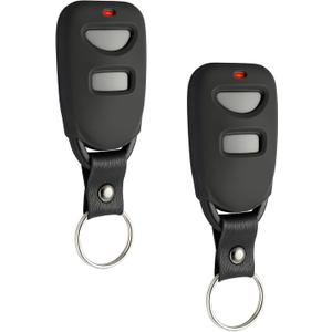2 Garage Door Opener Remote Compatible with LiftMaster Chamberlain Craftsman Yellow Purple Red Orange Green Learn Button, replacement for 893Max 893LM 891LM 373LM, Anti-Accidental Press With Keychain.