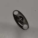 V-Cut Cigar Cutter, Stainless Steel Sharp Blade Cigar Guillotine Scissors for Men(Grey)