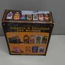 DIY Book Nook Kit, DIY Dollhouse Wood Bookend, Booknook Bookshelf Insert, Miniature Dollhouse Kit, Bookends Model Build for Adult, Gift for Birthday- Ocean Town