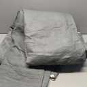 Amgo 20' x 20' x 28.3' Grey Right Triangle Sun Shade Sail UPF50+ Canopy Awning AGSLT, 95% UV Blockage, Water & Air Permeable, 200GSM Heavy Duty Commercial and Residential