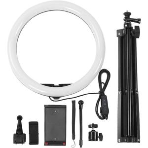 LED Circle Light with Adjustable Stand & Multi - Device Holders  Professional Photography & Video Lighting Kit for Makeup Artists and Creators