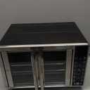 Gourmia French Door Air Fryer  25 Qt Large Capacity Convection Oven, Fryfroce 360, Digital Display with 17 Cooking Presets, Bake, Toast, Roast, Dehydrate, Fits 12 Pizza (Stainless Steel)