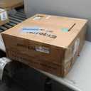 Ergalithic Office Home Ergonomic Desk Chair-Computer X-Shaped Chair Mesh PU Leather with Adjustable Lumbar Support-Executive Chair High Back Flip-Up Arms for Long Hours (Black-No Headrest)