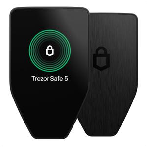 Trezor Safe 5 - Crypto Hardware Wallet with Secure Element & Passphrase, Color Touchscreen and Haptic Feedback, Protect your Bitcoin and Digital Assets (Black Graphite) Trezor Safe 5 - Crypto Hardware Wallet with Secure Element & Passphrase, Color Touchscreen and Haptic Feedback, Protect your Bitcoin and Digital Assets (Black Graphite)
