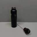 Hydro Flask Water Bottle - Insulated Stainless Steel - Straw Lid, Non Spill, Leakproof 24 Oz Black