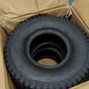MaxAuto 15x6.00-6nhs Lawn Mower Tires 15x6x6 Lawn Tractor Tire 15x6-6 Turf Tires, 4 Ply Tubeless Tire, 565 lbs Capacity, Set of 2