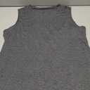 Fallorchid Womens Sleeveless Tops Crew Neck Tanks Causal Solid Summer Tops (Large, Charcoal)