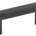 Amerock | Kitchen Cabinet Pull | Black Bronze | 3 in & -3/4 in (76 mm & 96 mm) Center-to-Center | Bronx | 1 Pack | Furniture Hardware | Cabinet Handle | Bathroom Drawer Pull