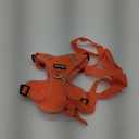Cat Harness and Leash Escape Proof Large Kitten Harness Ragdoll Cat Vest for Walking Travel, Orange, L