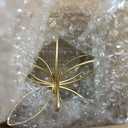 4.25" Gold Sphere Decor, Metal Handmade Floral Decorative Sculpture, Abstract Tabletop Decorative Ball for Home Metal Sphere Decor