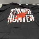 Funny Zombie Hunter Design For Boys Girls Halloween Hunting T-Shirt XL