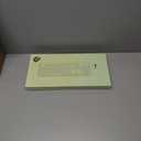 FD Wireless Keyboard and Mouse Combo | Cute Colorful Keyboard and Mouse with 2.4GHz Cordless Retro Typewriter Keyboard | Auto-Sleep | USB Receiver for Windows PC/Laptop - Black Purple Gradient