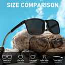 BLOEXCLU Bifocal Reading Sunglasses for Men UV400 Protection Outdoor Bifocals Sun Readers Men Women Reading Glasses (4 Mixed A, 1.5, Diopters)