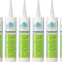 TMS Soundproofing Acoustical Sealant Caulk - Premium Acoustic Sealant, 6 Tubes 28oz Each - Acoustic Caulking Sealant Durable and Long-Lasting
