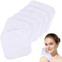 SINLAND Microfiber Facial Cloths Fast Drying Washcloth 8inch x 8inch Absorbent Face Wash Cloth Soft Makeup Remover Cloths (1 Count (Pack of 6))