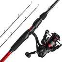 KastKing Royale Legend II Twin Tip Fishing Rod and Reel Combo, 2000 Reel, 6'9''- ML Rod