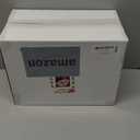 Supernal Christmas Plastic Plates, Gold Plastic Cutlery 180pcs Elegant Disposable Dinnerware with White-Gold Knives/Forks/Spoons, Gold Rim Clear Tumblers, Premium Christmas Tableware for 30 Guests