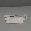 WHIPPY Slim Running Belt Fanny Pack for Women Men Elastic Runners Belt Waist Pouch Chest Bag Phone Holder Waist Pack for Running Hiking (5-White)