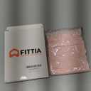 Fittia Satin Hair Bonnet for Sleeping, Silky No Frizzy for Curls Care, Adjustable Strap for Non-Slip, Dreadlocks Cap for Women&Men Pink (Large)