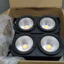 Betopper LC500 4x100W Stage Spotlight,2 in 1 COB Led Par Can Light-2 Packs