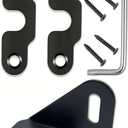 for Jeep Sun Visor Repair Kit with JL Radio Antenna Mount for Jeep Compatible with Jeep Wrangler JL JLU & JT 2018; 2019; 2020; 2021; 2022;2023; 2024