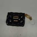 Deluxity Los Angeles Black Mini Purse with Gold Chain Strap