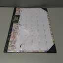 Desk Calendar 2025-2026, 18 Months Calendar Runs until Dec 2026 - Large 17" x 12" Desktop/Wall Monthly Calendar for Home School, or Office - Vintage Floral